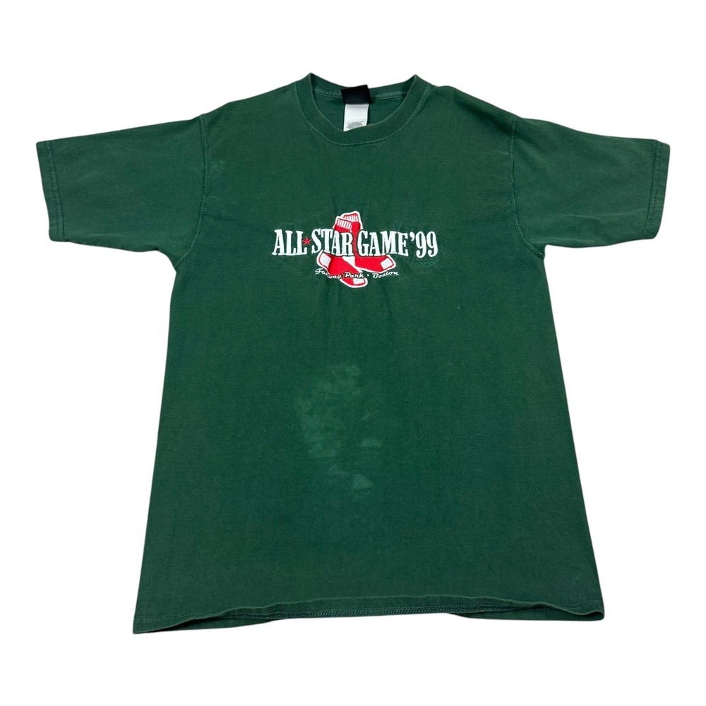 Vintage 1999 Pro Player Boston Red Sox All Star Game Shirt Men's Medium FLAWS